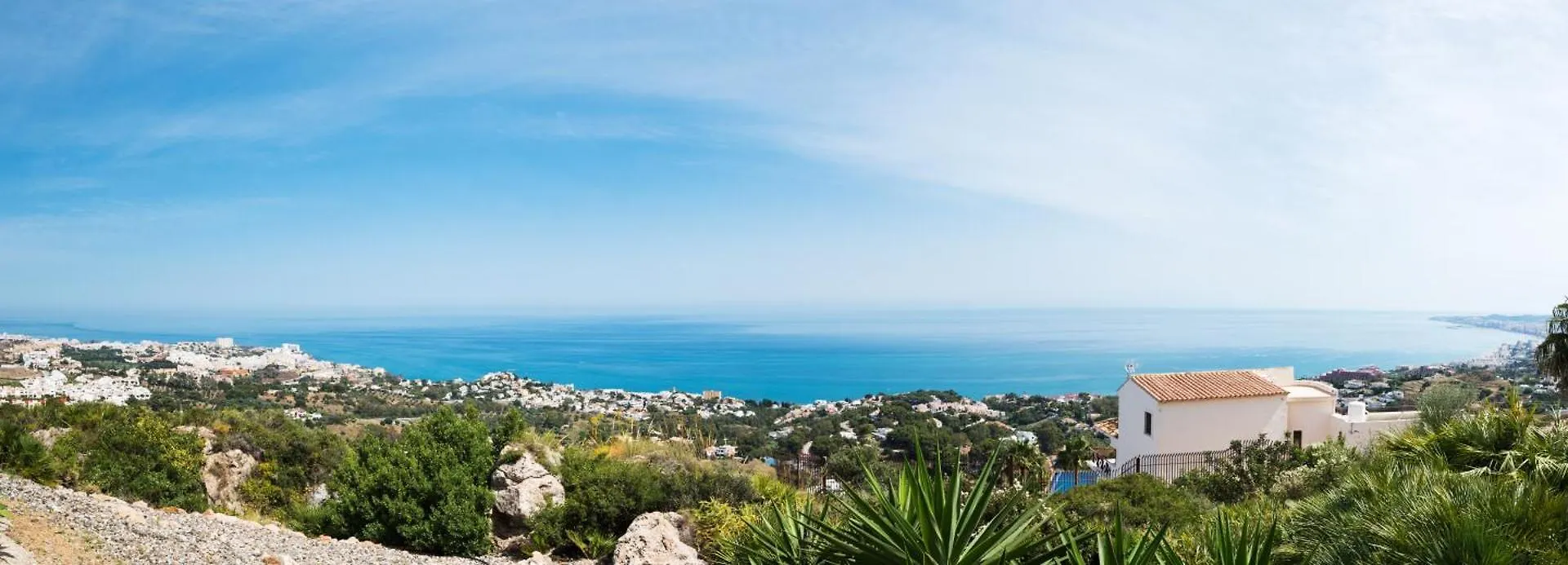Piso Benalmadena Pueblo Con Vista, Piscina Y Tranquilidad Apartment